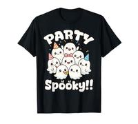 Festa spettrale Festeggiare Fantasmi Kawaii Halloween Maglietta
