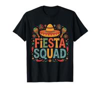 Festa Squadra Messicana 5 De Mayo Divertente Cinco De Mayo Maglietta