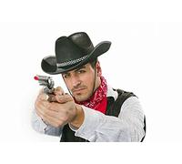 Festartikel Müller Cowboy Hat with Ribbon, Black