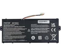 FESTAS 10,8 V 3490 mAh/36 Wh AC15A3J AC15A8J Batteria Compatibile con Acer Chromebook 11 C735 C735-C7Y9 CB3-131 C738T CB5-132T Series KT.00303.017 Computer portatile