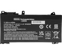 FESTAS® Batteria di ricambio per PC portatile HP ProBook 430 440 455 445 455 445 455 445R 455R 455R G6/G7 Series ZHAN 66 Pro 13 14 15 G2 G3 Series REO3XL RE03045XL-PL HSTNN-OB11111111 C HSTNN-0B1 C