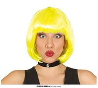 FESTE GUIRCA Yellow Bob Wig 100 GR. - Borsa