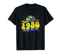 Festeggia come se fosse 1980 Vibes retrò Maglietta