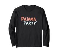 Festeggia il comfort con questo discorso pigiama party Maglia a Manica