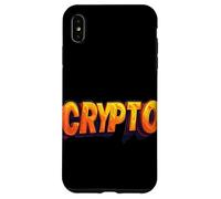 Festeggia il futuro con questo logo Blockchain Statement Custodia per iPhone XS Max