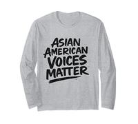 Festeggia Il Mese del Patrimonio AAPI - Le Voci asiatiche Americane contano Maglia a Manica