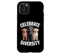 Festeggia la diversità Labrador Dog Custodia per iPhone 11 Pro