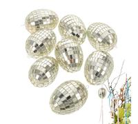 Festeggia La Primavera Con 8 Mini Decorazioni Per Uova Di Pasqua. Perfetto per la casa, l'ufficio, la sala da pranzo, la decorazione di festa, il fai da te o la fotografia. Uova Compatte Di 4 ×