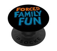 Festeggia la stagione con il costume divertente della famiglia forzata PopSockets PopGrip Adesivo