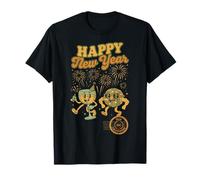 Festeggia Lo Stile della vigilia di Capodanno 2026 Maglietta