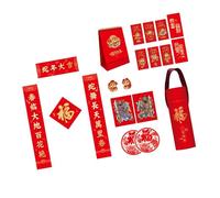 Festeggia Set Distici Anno Del Serpente 2025 Distici Floccati Anno Serpente 2025 Calendario Tubo Della Fortuna Per La Celebrazione Floccaggio Morbido E Confortevole