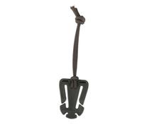 FESTFENDS 10 Pezzi Fibbie con Corda Elastica in Nylon e Plastica per Gestione Cinghie e Fissaggio Corde, Accessori Utili per Zaini e Sistemi di Equipaggiamento Nero