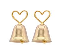 FESTFENDS 2 Pezzi Porta Segnaposto a Forma di Cuore Campanella in Ferro Oro, Clip Memo da Tavolo e Supporto Foto per Feste di Anniversario e Casa