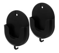 FESTFENDS 2 supporti per telecamera senza foratura: staffa adesiva da parete - base adesiva - gancio senza attrezzi per smart home, unità interne, appartamenti, dormitori, uffici, studi.