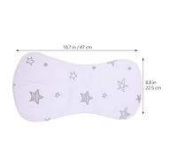 FESTFENDS 3 pezzi Panni Cotone per Ruttino Ragazzo Ragazza Assorbenti e Morbidi Asciugamani Delicati e Riutilizzabili per Neonate Traspirante e Sicuro per Sensibile