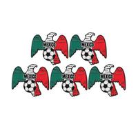FESTFENDS 5 spille da calcio americane - Souvenir da collezione per appassionati di sport, distintivo premio di calcio - Spilla da bavero in metallo a tema per la squadra scolastica, cappelli,