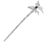 FESTFENDS Bastoncino per Chioma a Forma di Farfalla in Lega Forcina Elegante per Donna Copricapo Decorativo per Chignon Accessorio per Feste e Matrimoni Adatto a Tutti i Tipi di Chioma