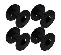 FESTFENDS Bobine Vuote per Cavi in Plastica, Bobina Compatta per Avvolgimento Filo, Set 4 Pezzi per Pesca, Saldatura e Stoccaggio Efficiente in Officina e Casa