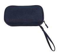 FESTFENDS Borsa Organizer per Cavi Dati e Batteria Esterna in Poliestere Blu Design a Rete Interna e Cerniera, per Accessori Elettronici da Viaggio, Si Conserva in Zaino o Bagaglio