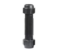 FESTFENDS Connettore per Pagaie in Plastica Nero per Kayak e Barca, Facile da Montare, Profilo in Alluminio Diametro 28mm, Accessorio Resistente alla Ruggine per Sport Acquatici