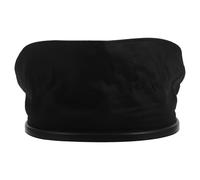FESTFENDS Copri Collo per Casco da Saldatura in Pu e Tessuto Nero Protezione Antifuoco e Antigoccia, Guarnizione in Silicone, per Saldatori