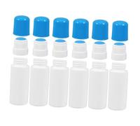 FESTFENDS Flaconi Vuoti Applicatore in Spugna 30 Ml, Set da 6 Bottiglie Riutilizzabili per Linimenti e Cosmetici, Contenitori Portatili di Perdite per Viaggi e Uso Quotidiano