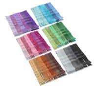 FESTFENDS Forcine Metallici per Chioma 144 Pezzi Onde, Fermagli Colorati per Chioma Lunghi Corti e Medi, Accessori per Capodanno e Compleanno