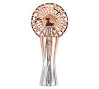FESTFENDS Mini ventilatore portatile - Ventilatore ricaricabile da tavolo e portatile - 2500 mAh e 3 livelli di velocità - Idea regalo perfetta per feste a tema calcio o per le giornate di partita.