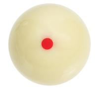 FESTFENDS Palla da Biliardo Professionale Six Dots da 5,72 Cm, Palla Battente Standard Calibrata per Allenamento Pratico, Punti Colorati per Controllo Rotazione, Adatta a Giocatori di Tutti