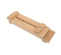 FESTFENDS Ponte per affilatura regolabile in bambù da 31,5 cm - Base antiscivolo con cursore regolabile - Stazione di affilatura sopra il lavello per cucina domestica e professionale.