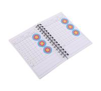 FESTFENDS Quaderno per Tiri a Spirale Copertina in Plastica ABS, Resistente per Sessioni di Tiro e Archery Field per Squadre e Allenatori