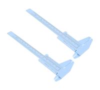 FESTFENDS Righello per Sopracciglia da Donna a Corsoio in Plastica 150 MM Strumento di Misurazione Portatile Scala Precisa per Trucco Professionale e Uso Personale