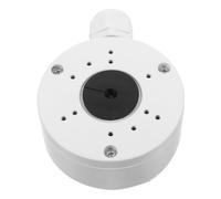 FESTFENDS Scatola di Giunzione per Telecamera in Lega di Alluminio, Junction Box Coperchio, Bianco, Installazione Rapida, per Montaggio a Soffitto e Parete