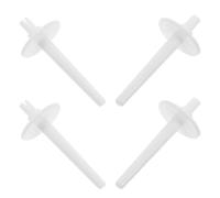 FESTFENDS Set 4 Pezzi Perni Porta Rocchetta in Plastica Bianca per Macchina da Cucire, Ricambi per Cucito Domestico Funzione di Sostituzione Rapida
