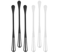 FESTFENDS Set 6 Pezzi da Cucina in Pp Resistenti All'usura e Non Facili da Deformare, Mini Frusta Manuale per Mescolare Uova in Cucine e Pasticcerie Riutilizzabile