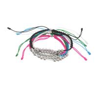 FESTFENDS Set di 5 braccialetti contapunti da golf con 10 perline - Braccialetto da golf per tenere traccia dei colpi - Regalo per golfisti, uomo e donna - Accessori da