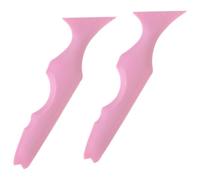 FESTFENDS Stencil per Eyeliner Strumento Guida Make Up in Silicone Rosa 2 Pezzi Superficie Liscia Riutilizzabile per Occhi