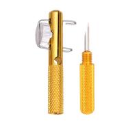 FESTFENDS Strumento Manuale per Legare Nodi da Pesca in Lega di Alluminio, Accessorio per Ganci e Lenze, Sicuro e Facile da Usare, per Pesca All'aperto