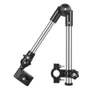 FESTFENDS Supporto Portaombrelli Regolabile in Acciaio Inossidabile Nero per Sedia a Rotelle, Resistente alla Pioggia, per attività All'aperto Design Elegante e Funzionale