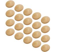 FESTFENDS Tappi per Buchi in Legno per Mobili, 100 Pezzi, Copri Fori Decorativi per Armadi e Scale, Leggeri e Facili da Installare per Arredamento