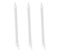 FESTFENDS Tubo riscaldante al quarzo da 3 pezzi: elemento di ricambio per riscaldatore a infrarossi da 19 cm - asta in quarzo ceramico per riscaldatori - tubo riscaldante elettrico portatile