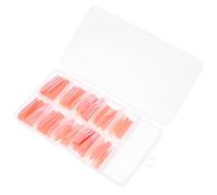 FESTFENDS Unghie Finte Adesive Donna 120 Pezzi Colla Unghie Finte alla Francese Lunghe per Manicure Decorative Resistenti per Uso Quotidiano ed Eventi Speciali