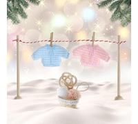 Festicy Giornata del bucato del folletto | Accessori per porta di folletti con mini stendibiancheria, cesto portabiancheria, maglione, asciugamano e mollette | Set porta di folletto per la casa del