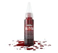 FESTICY Sangue finto 25 ml I Sangue halloween trucchi halloween zombie I Sangue finto realistico in bottiglia, liquido rosso scuro I halloween fake blood make up Vampiro Zombie Halloween Party