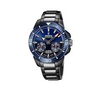 Festina Orologio Uomo Acciaio Inox Nero Chrono Bike da Polso Uf20647/1