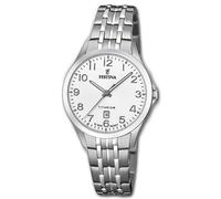 Festina Analogico Orologio Donna F20468/1 Titan da Polso Classico Argento