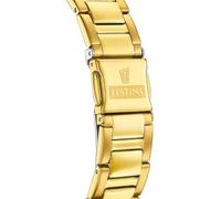 Festina Montre femme rainbow verte acier doré