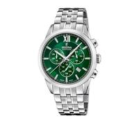 Festina Cronografo Chrono Swiss Made Green