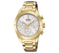Festina Cronografo Donna Fidanzato Oro Pvd F20400/1 Orologi PVC €230.00