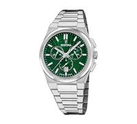 Festina Orologio Uomo F20059/3 Swiss Made Classics cassa di Acciaio inossidabile 316l Grigio cinturino in Acciaio inossidabile 316l Grigio